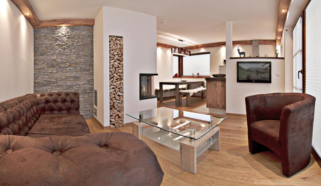 Alpenchalet Bruecke Mayrhofen Oda fotoğraf