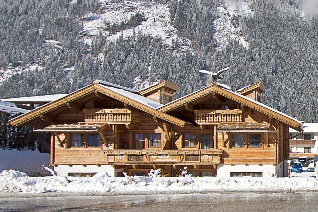 Alpenchalet Brucke Villa Mayrhofen Oda fotoğraf